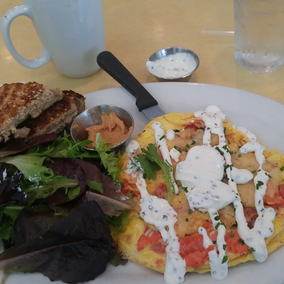 Smoked Salmon Frittata
