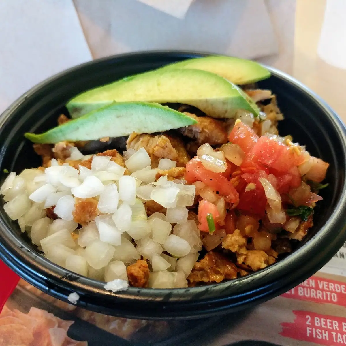 Pollo Asado Avocado Bowl