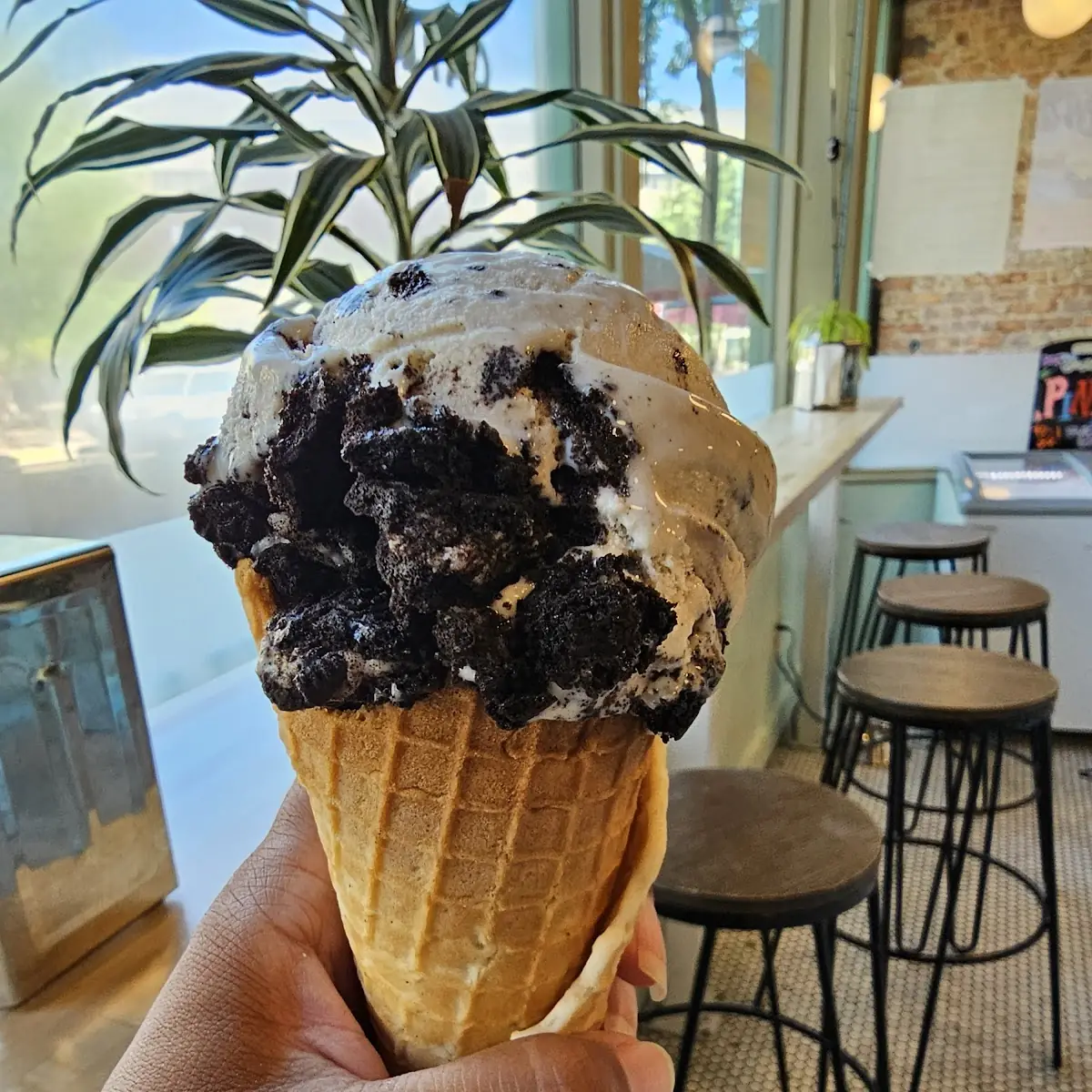 Oreo Dream Waffle Cone