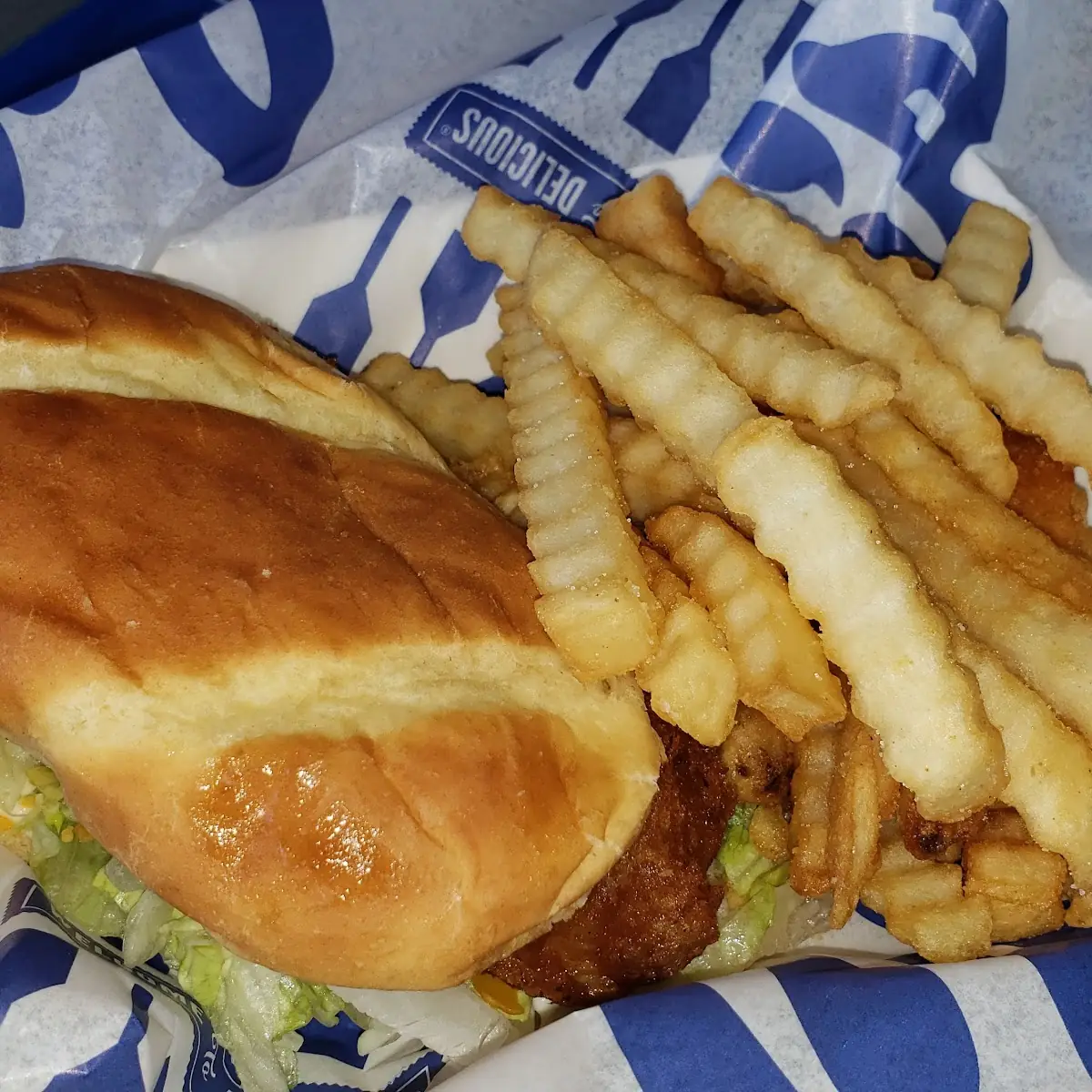 Atlantic Cod Fish Sandwich Basket