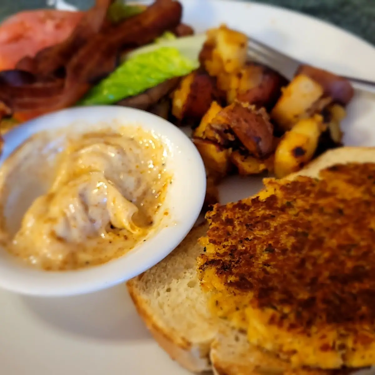 Crab Cake blt