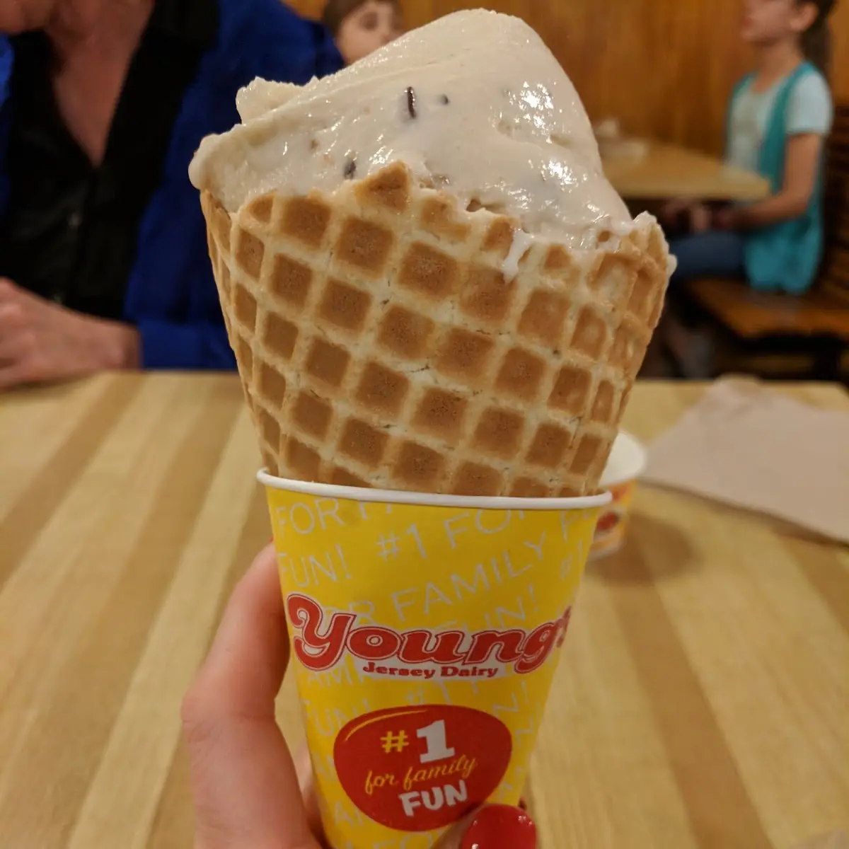 2 Scoop Waffle Cone
