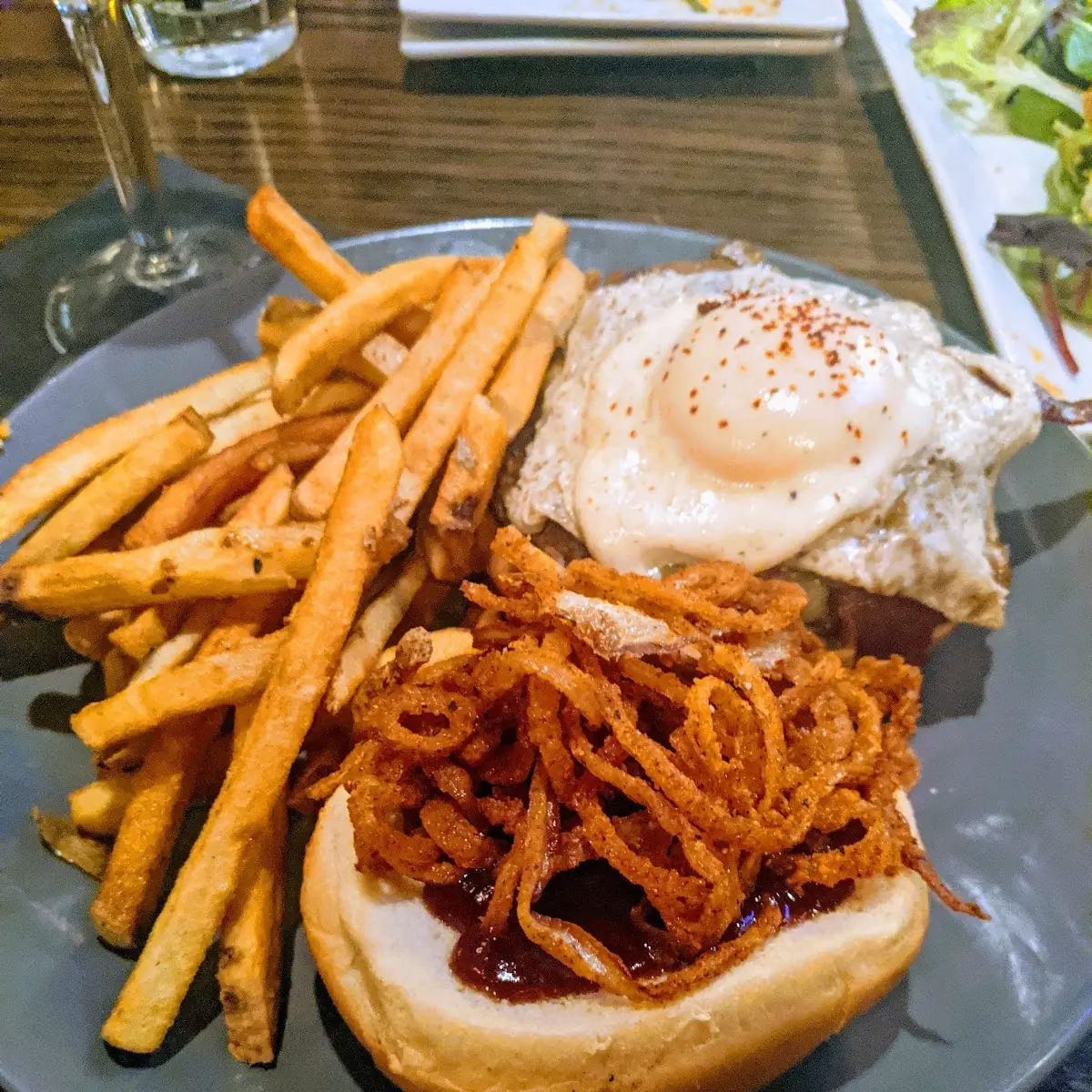 Ole Tex Burger and Fries