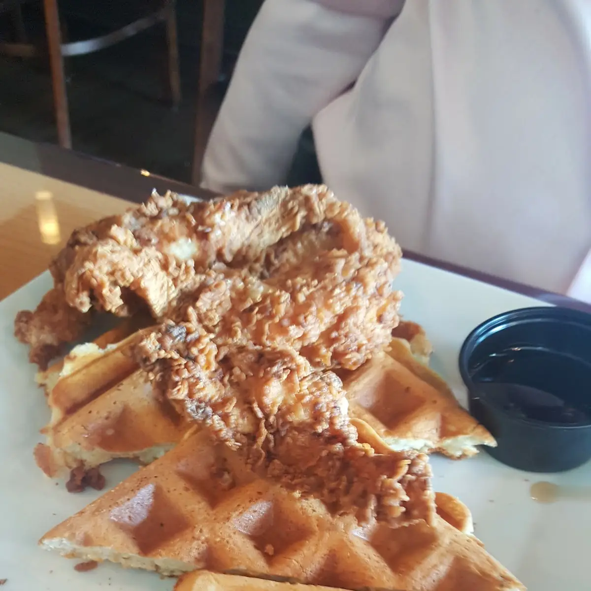 Two-Bone Chicken & Waffle