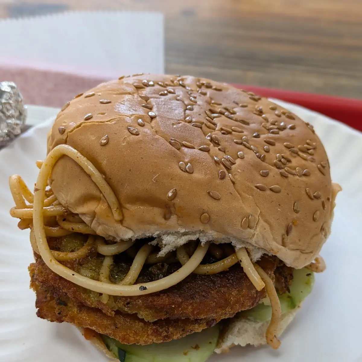 Double Tikki Burger