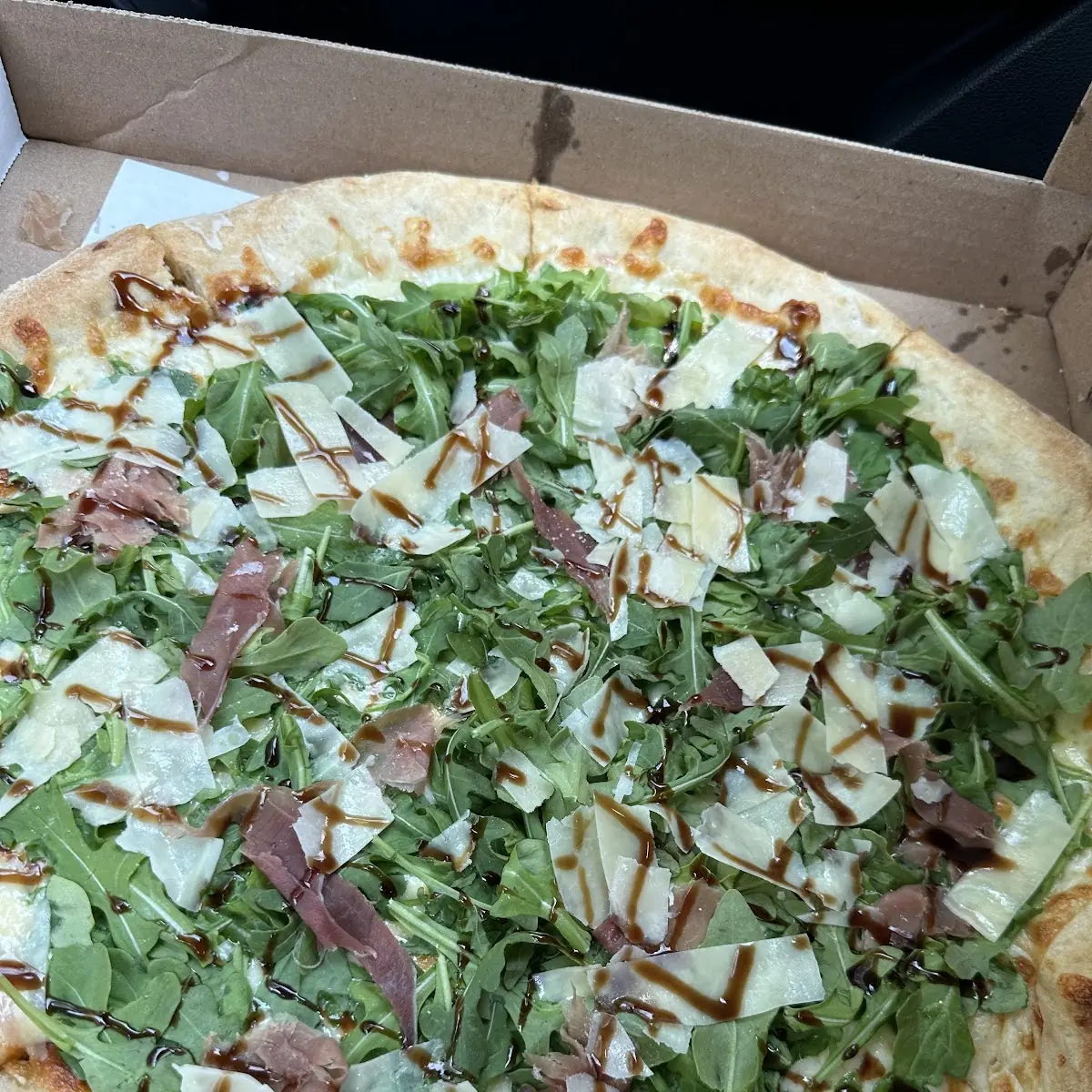 Arugula Prosciutto Pizza