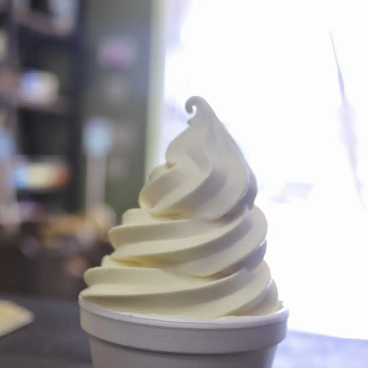 Vanilla Soft Serve Ice Cream