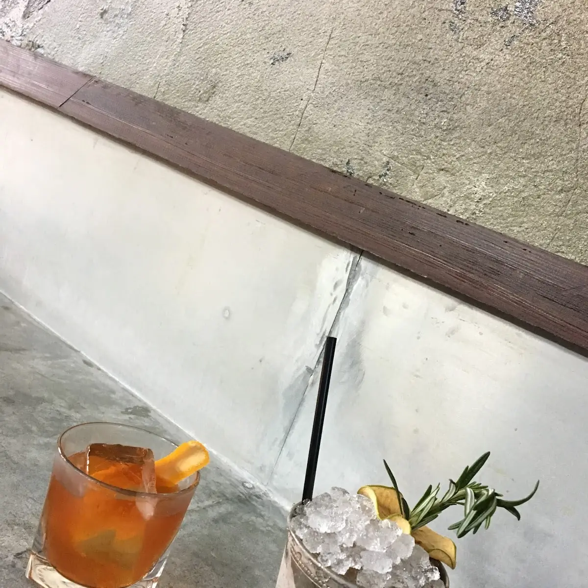 Old Fashioned & Moscow Mule