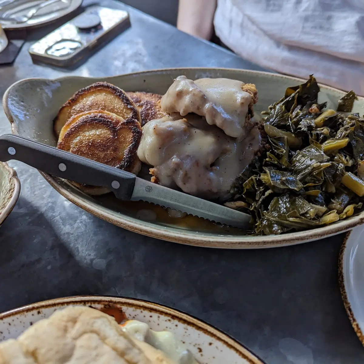 Skillet Fried Chicken & Hoecakes