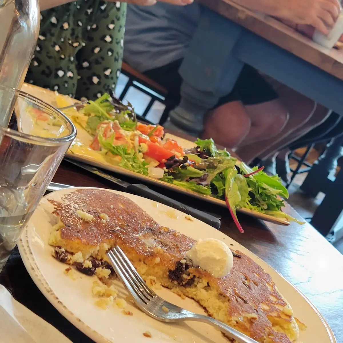 Carrot Cake and Pecan Pancakes