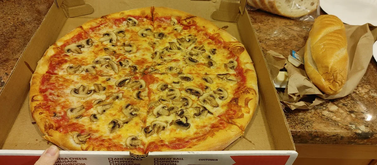 Mushroom Pizza