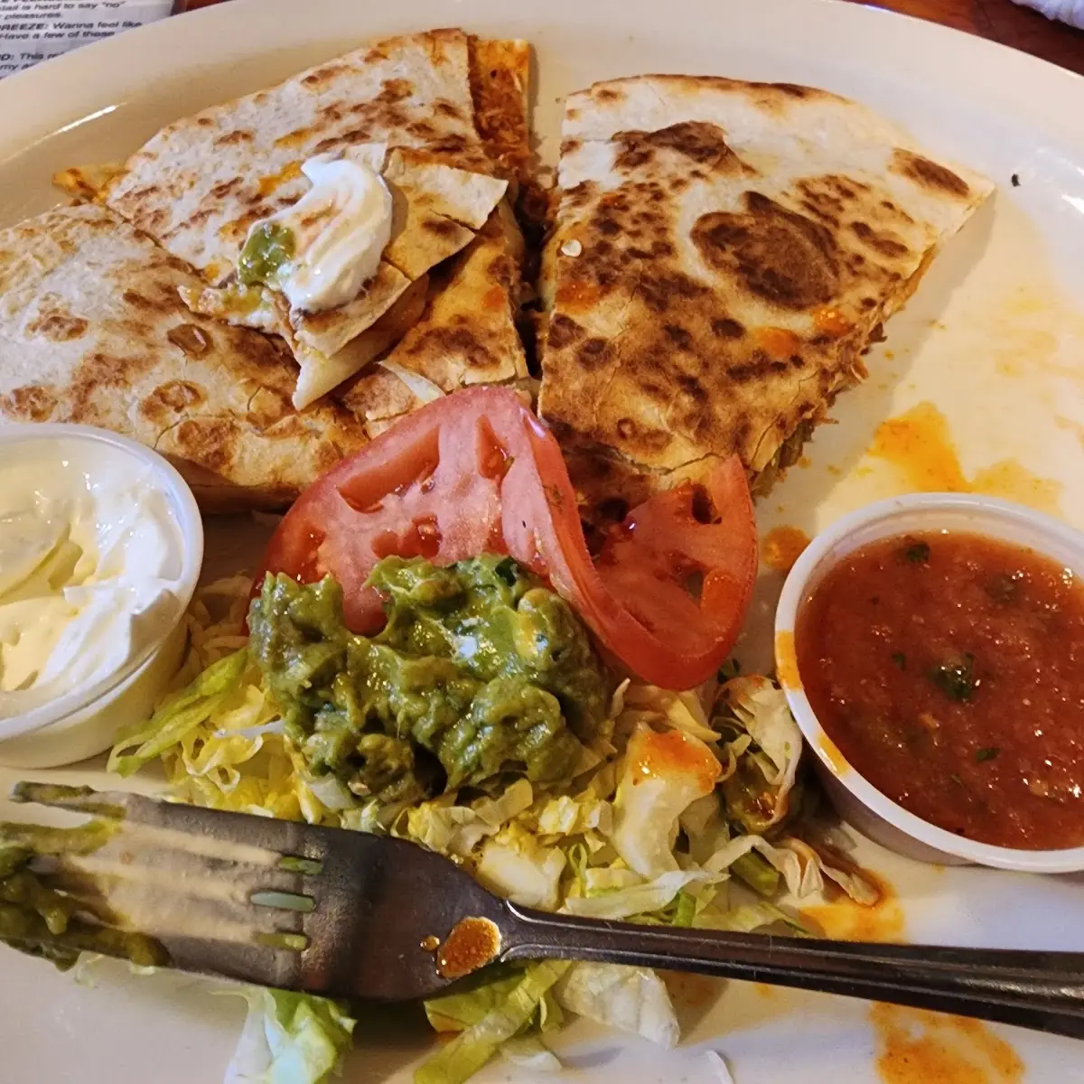 Chicken Quesadilla
