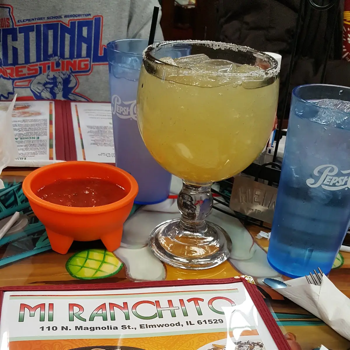 Chips and Salsa and Chips Salsa and Chips and Cheese
