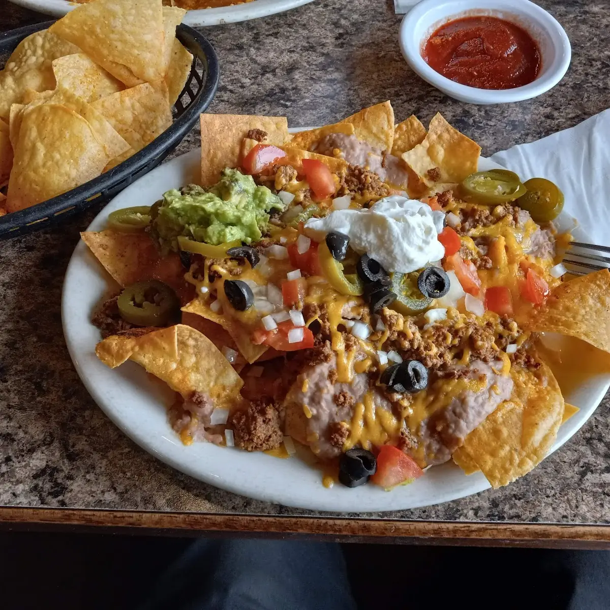 Half Order of Nachos Grande