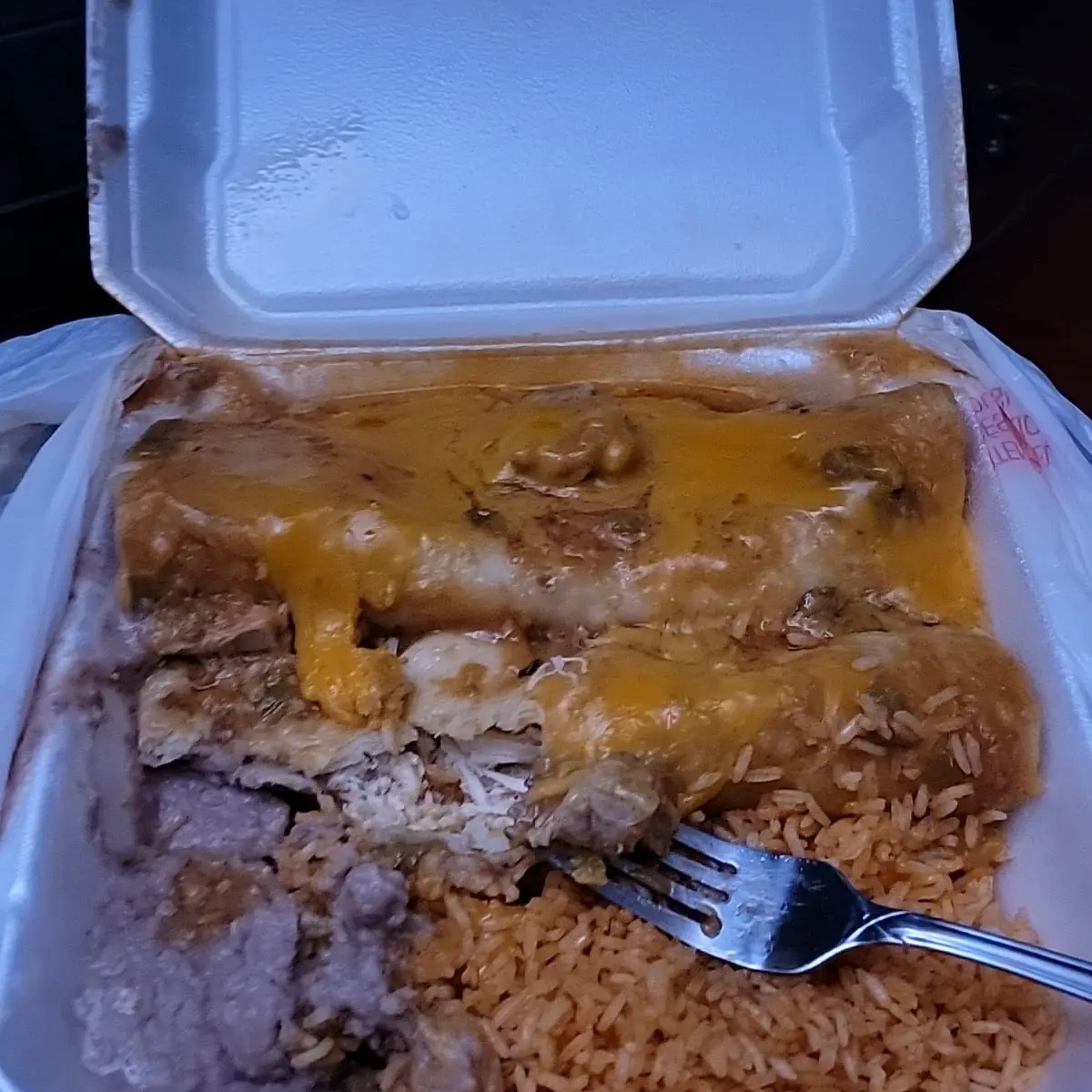 Smothered Chicken Burrito