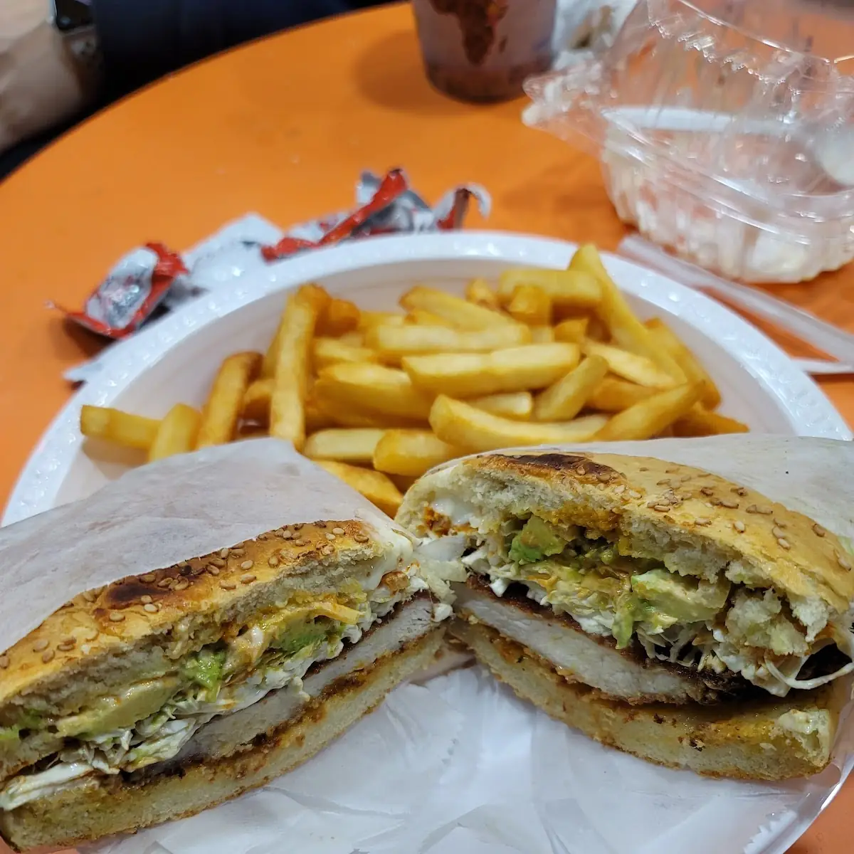 Cemita Milanesa De Pollo