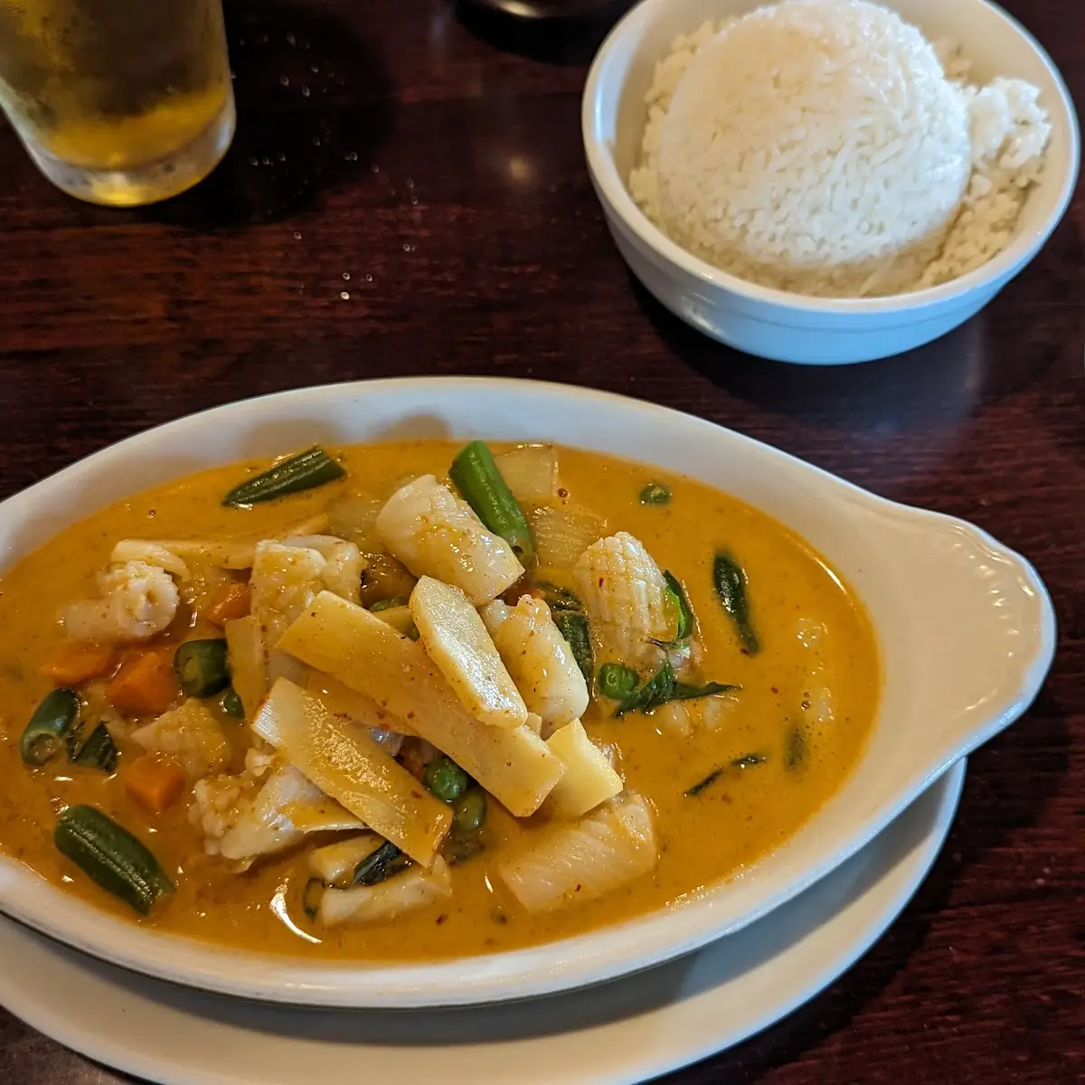 Red Curry Squid