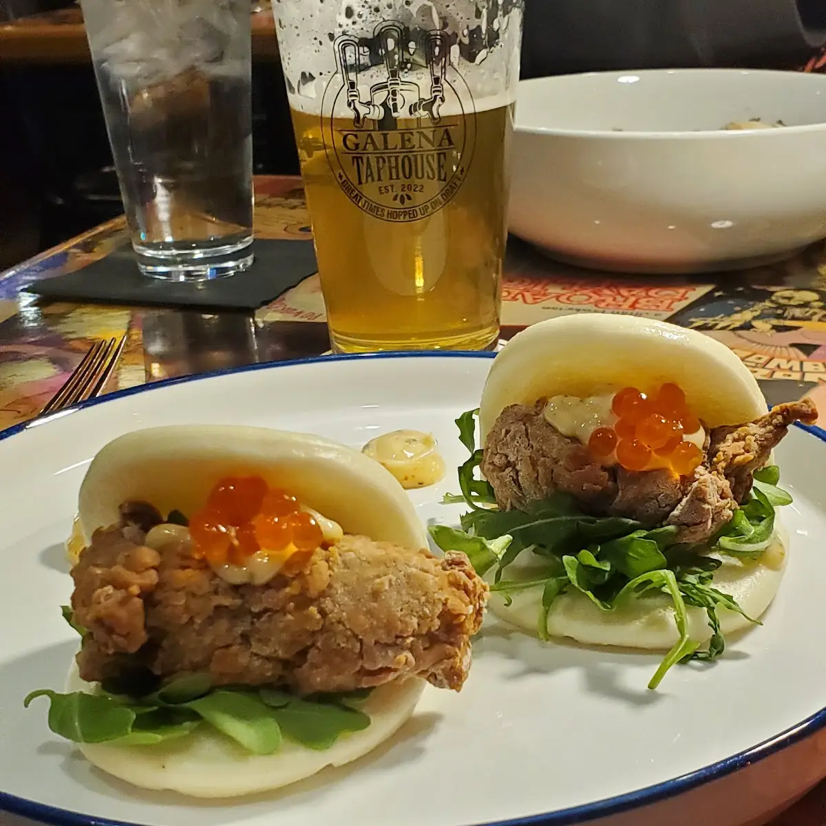 Lobster Tempura Bao Bun