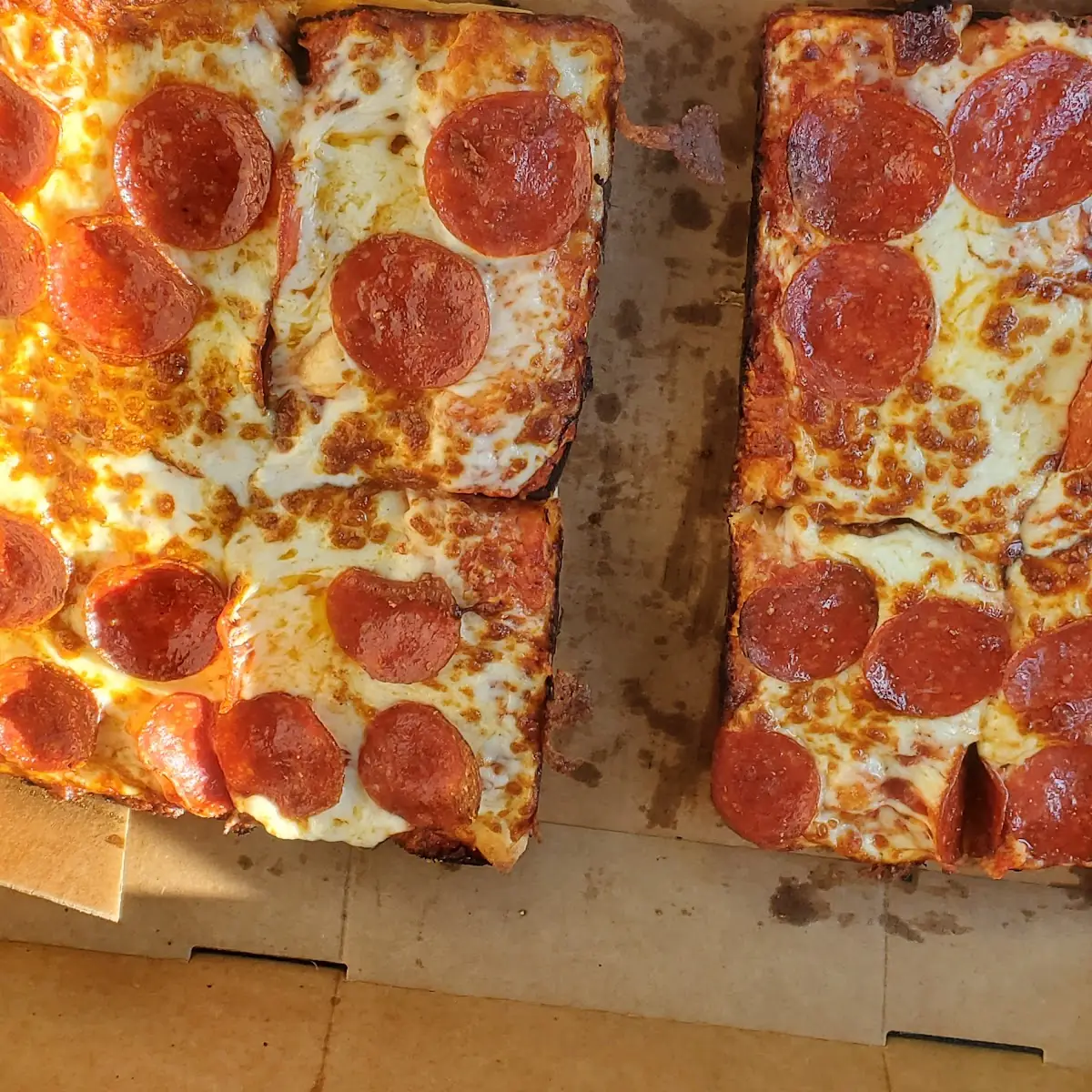 Deep Dish Pepperoni Pizza