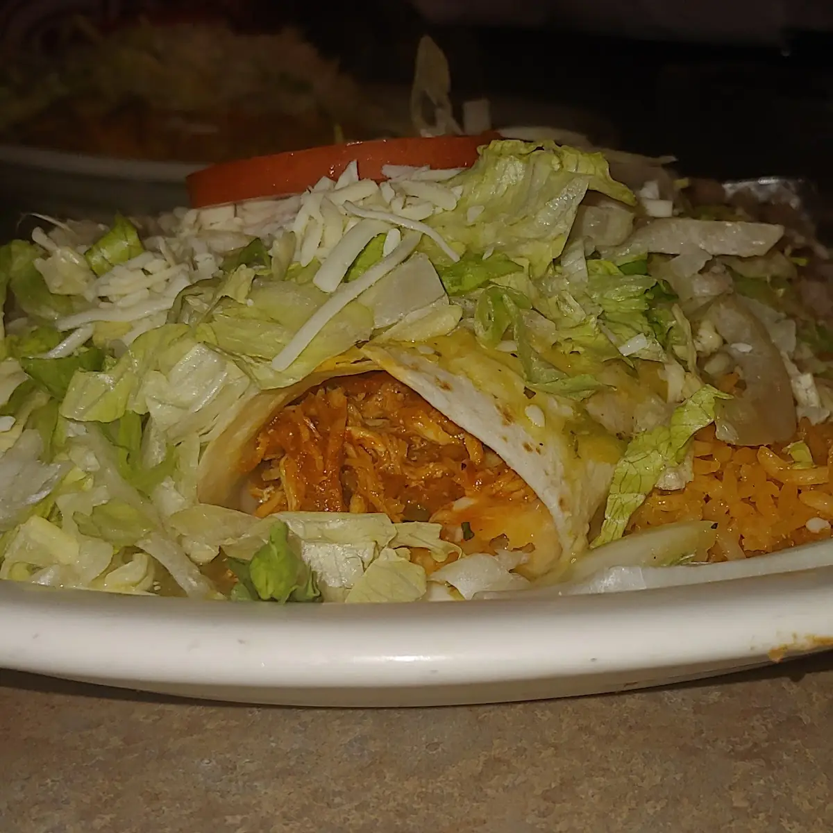 Chicken Burrito