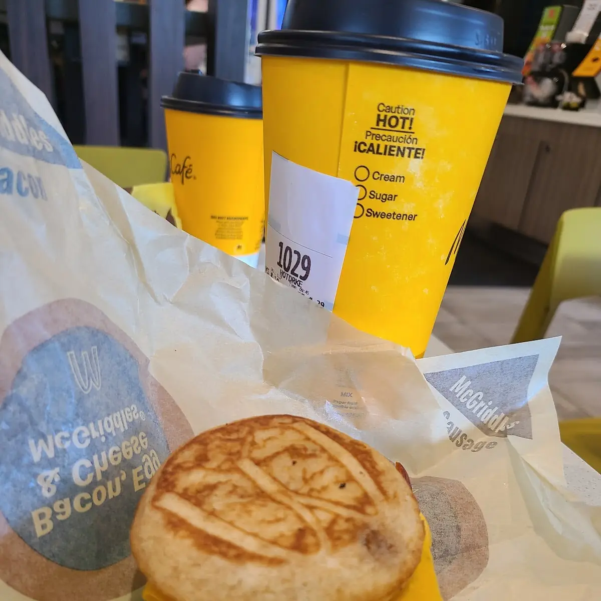 Bacon Egg and Cheese Mcgriddle