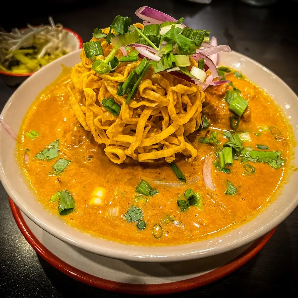Curry Chicken Noodle Khao Soi