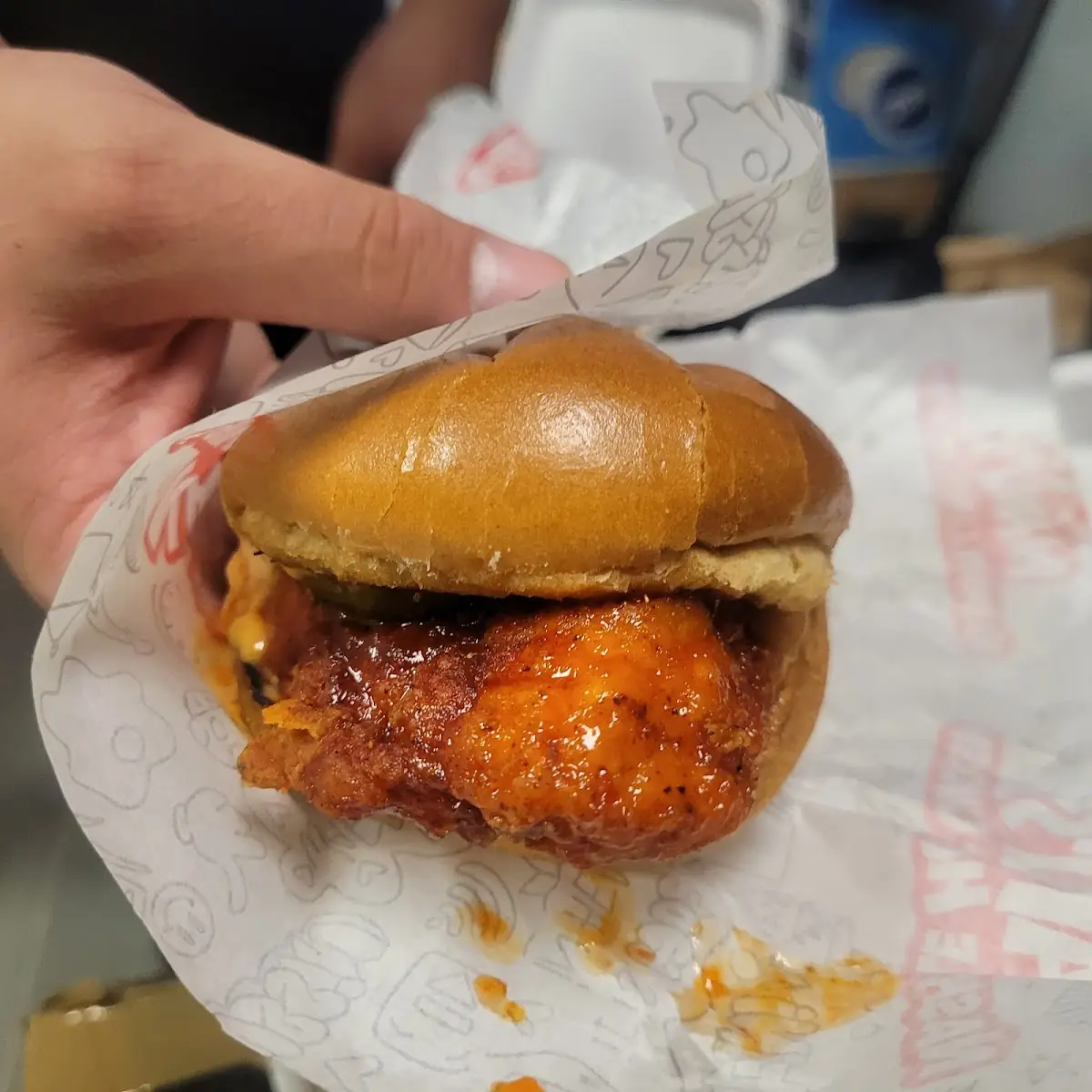 Hot Honey Sando