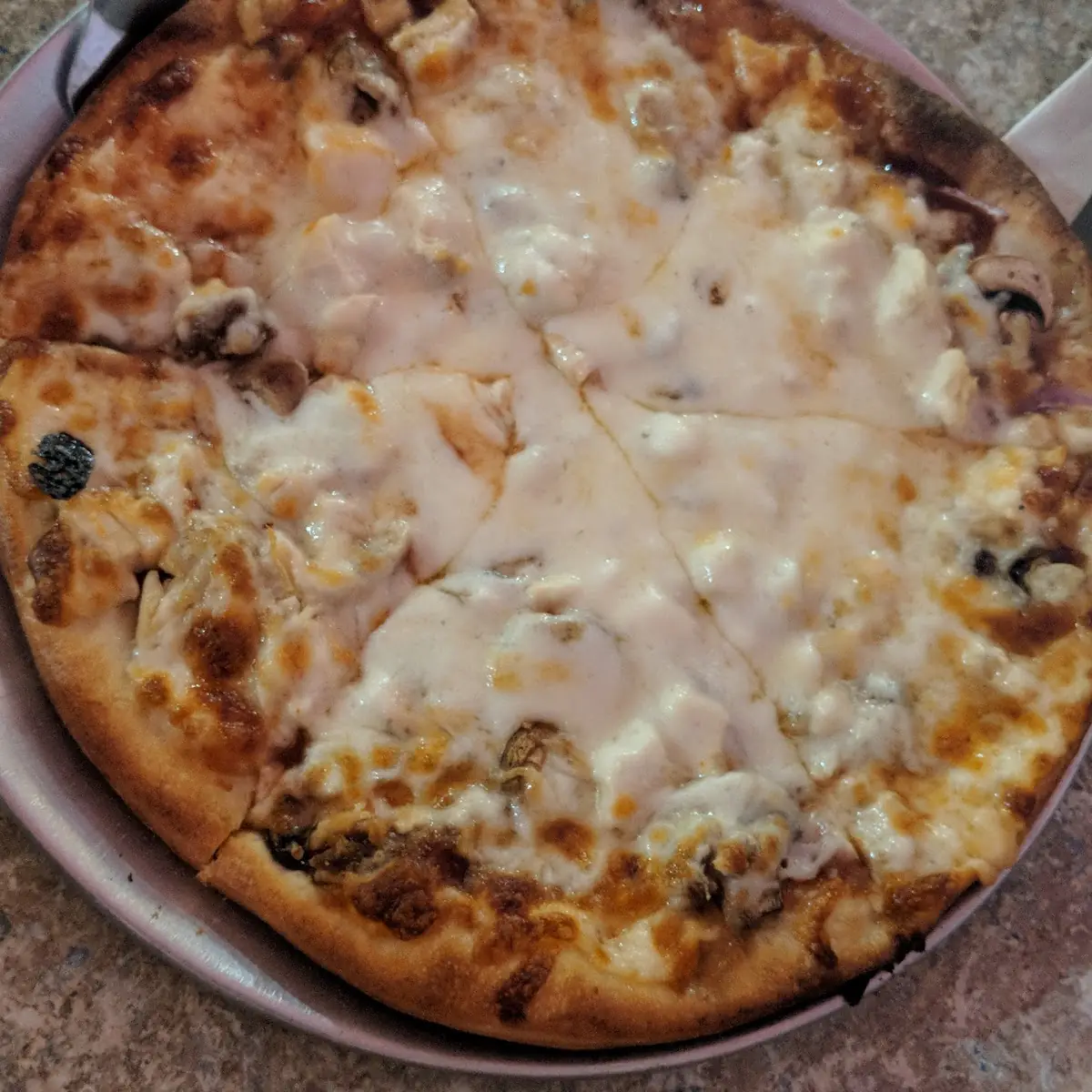 Chicken Bacon Barbeque Pizza