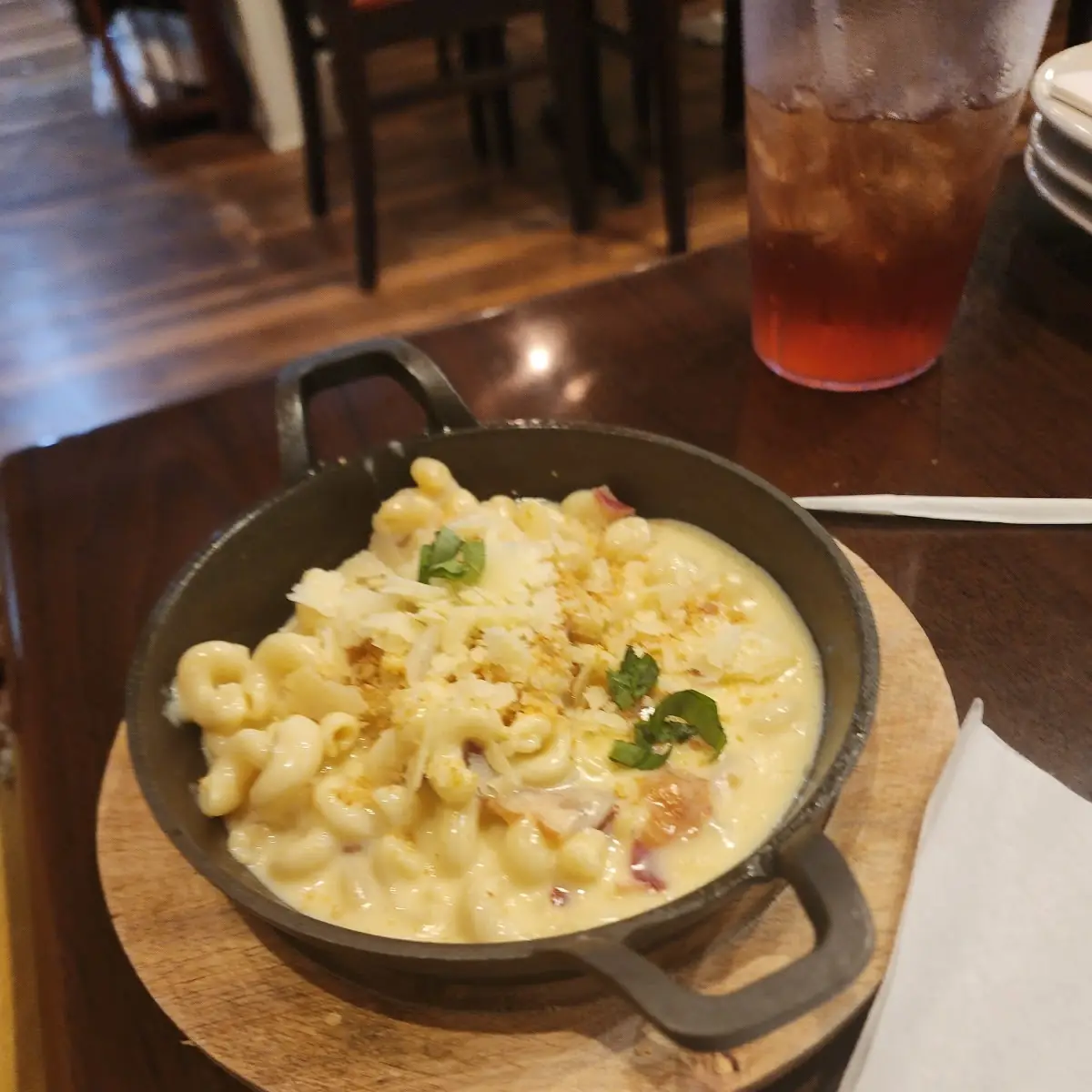 Basil & Bacon Mac and Cheese