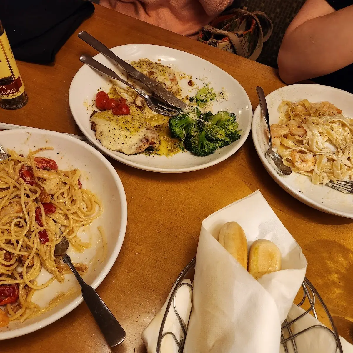 Chicken & Shrimp Carbonara