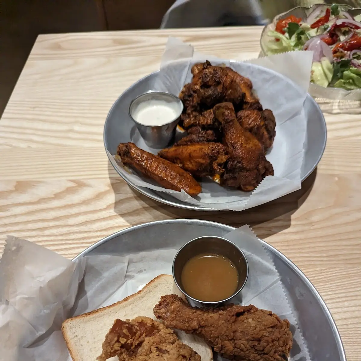 Fried Chicken and Wings