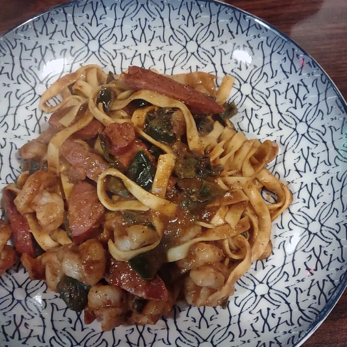 Creole Shrimp Pasta