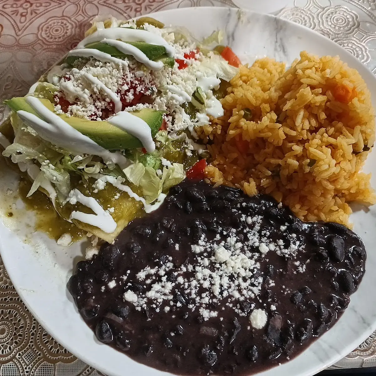 Enchiladas Verdes