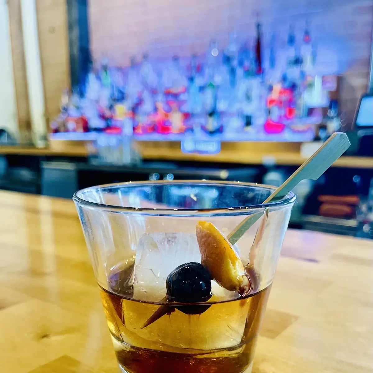 Old Fashioned with Brown Sugar Bourbon