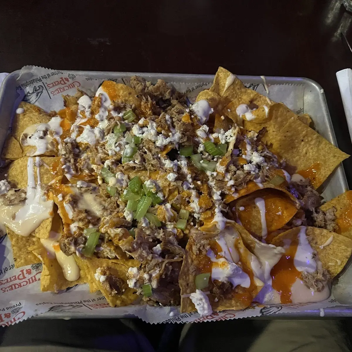 Buffalo Chicken Nachos