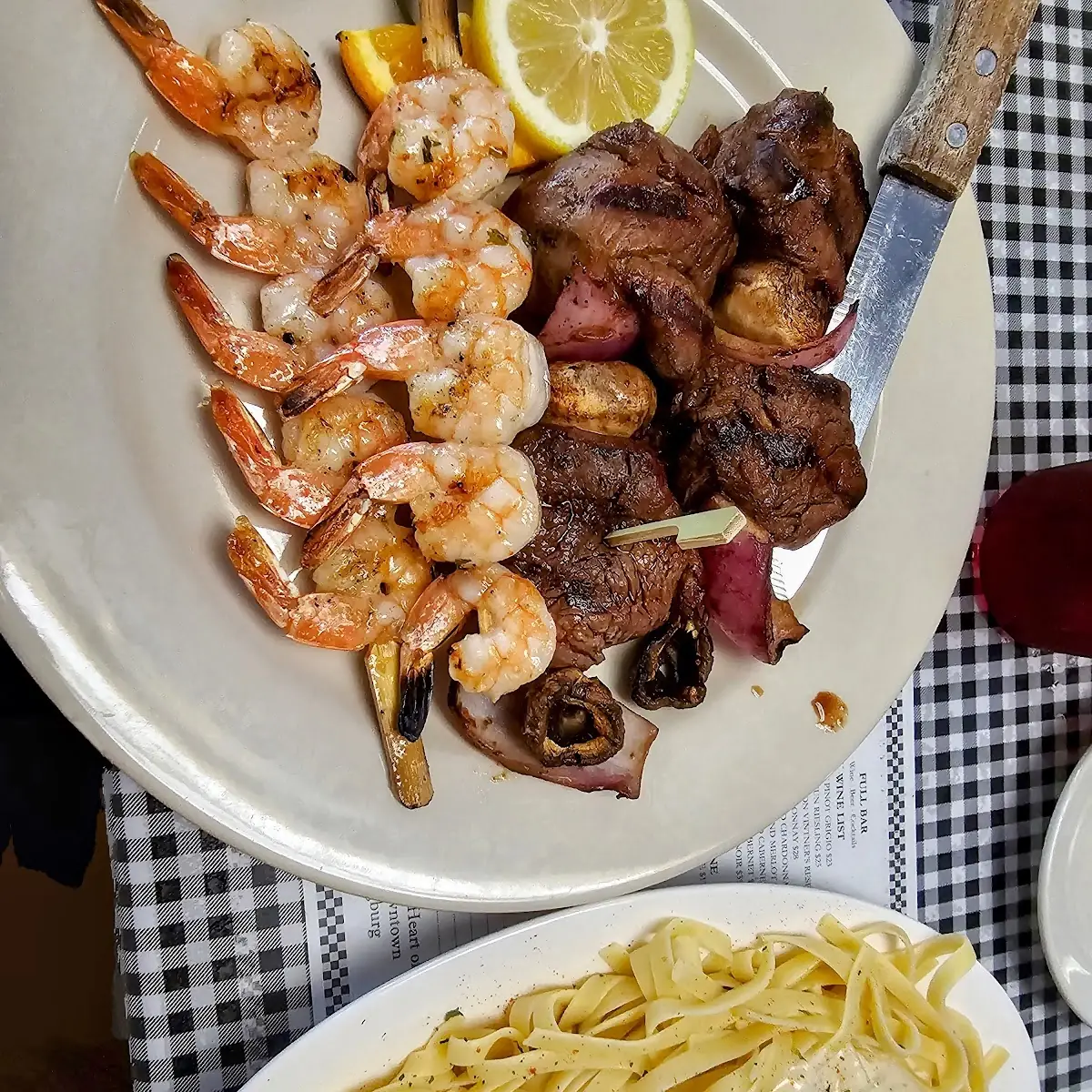 Shrimp Alfredo