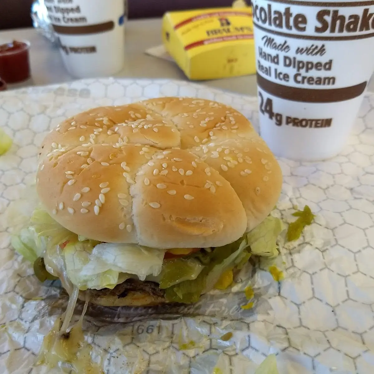 Green Chili Burger
