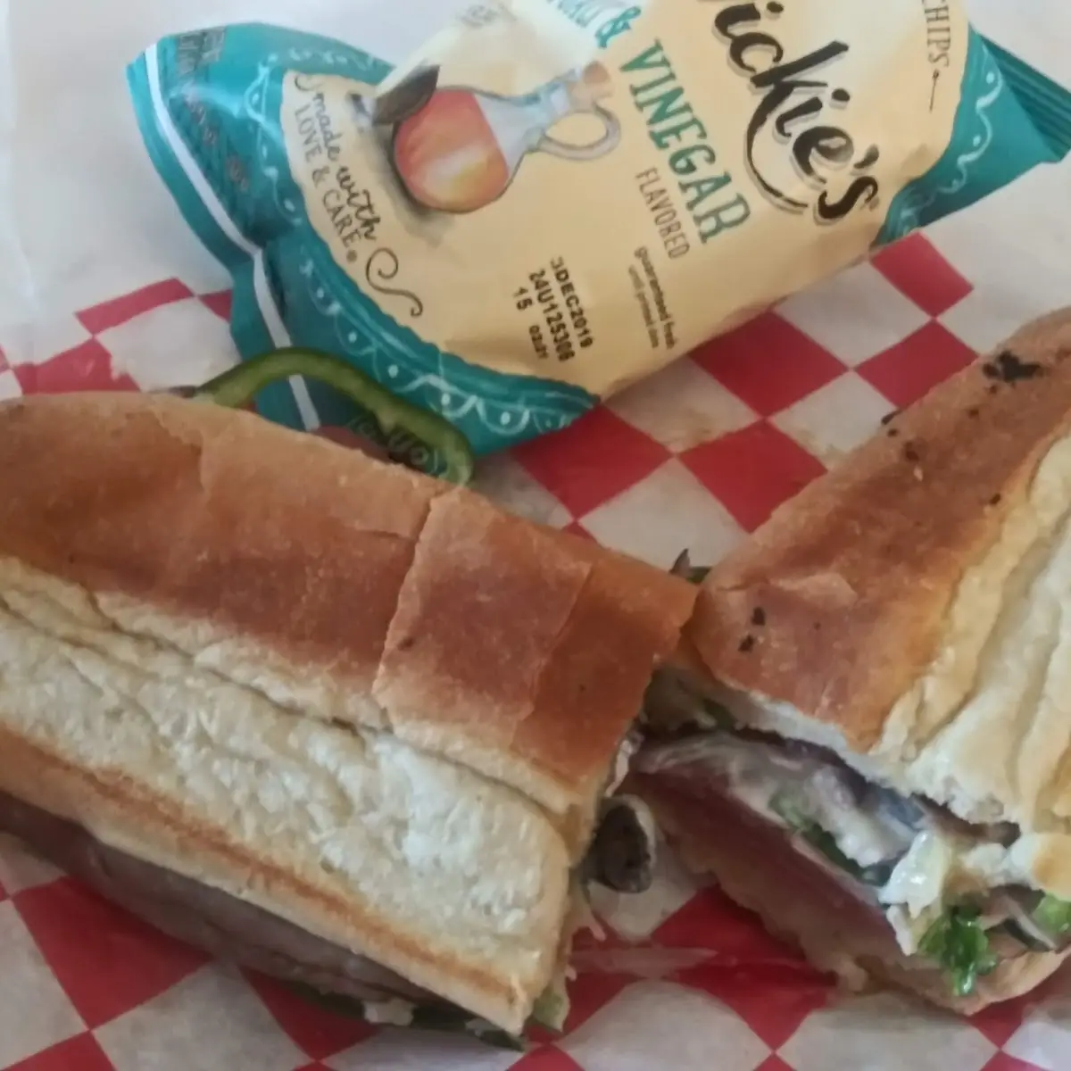 Half Grilled Chicken Sandwich