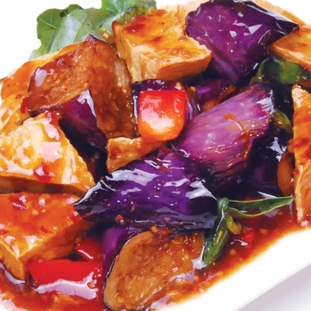 Eggplant with Garlic Sauce