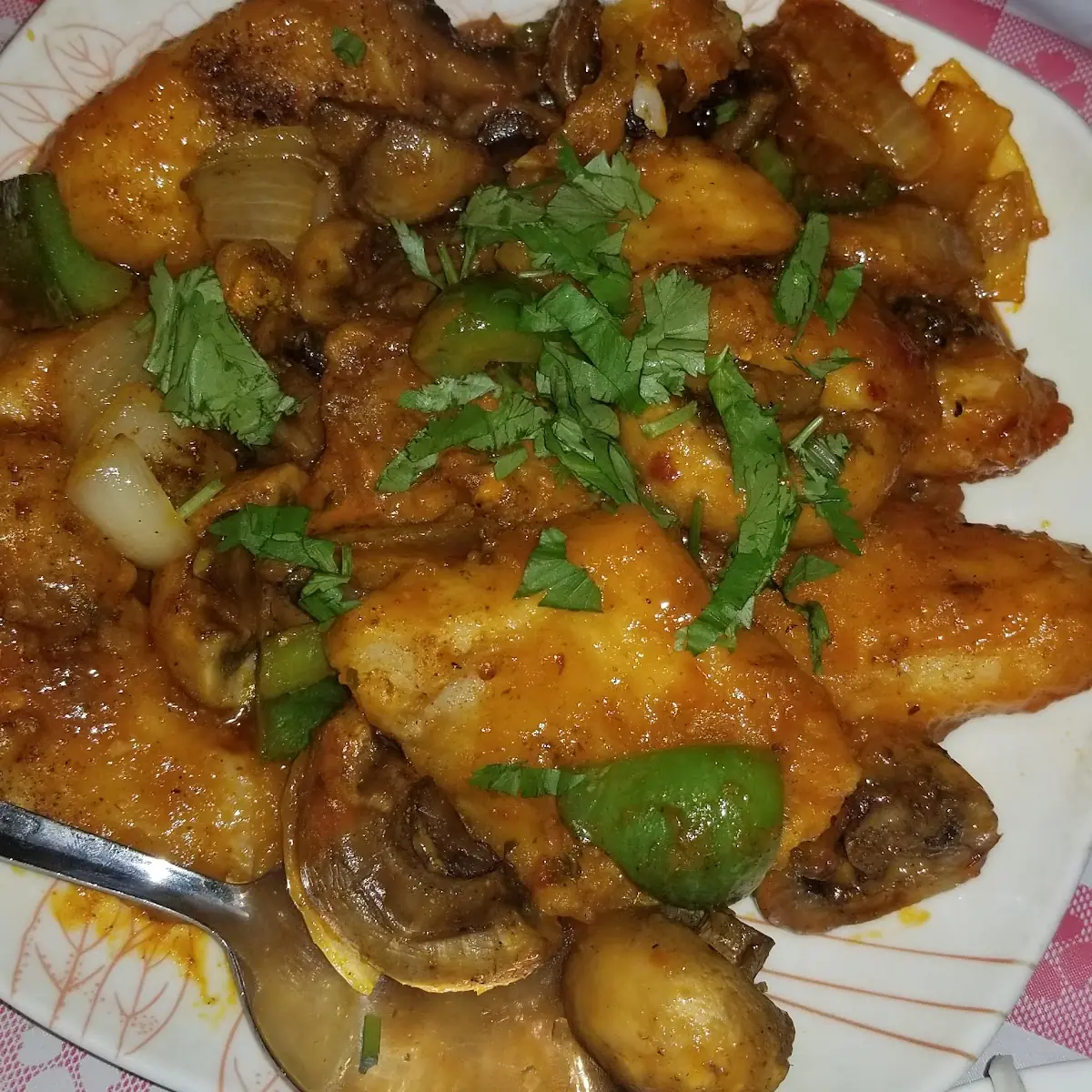 Tawa Fish with Mushroom