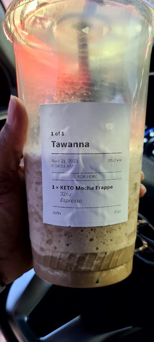Keto Mocha Frappe