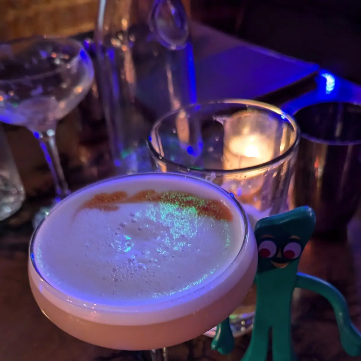 Whiskey Sour with Egg White