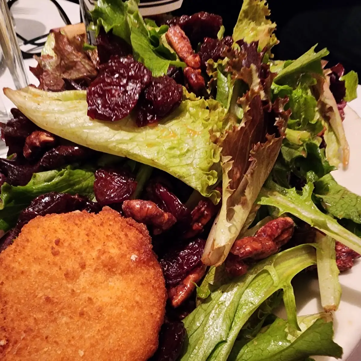 Warm Goat Cheese Salad