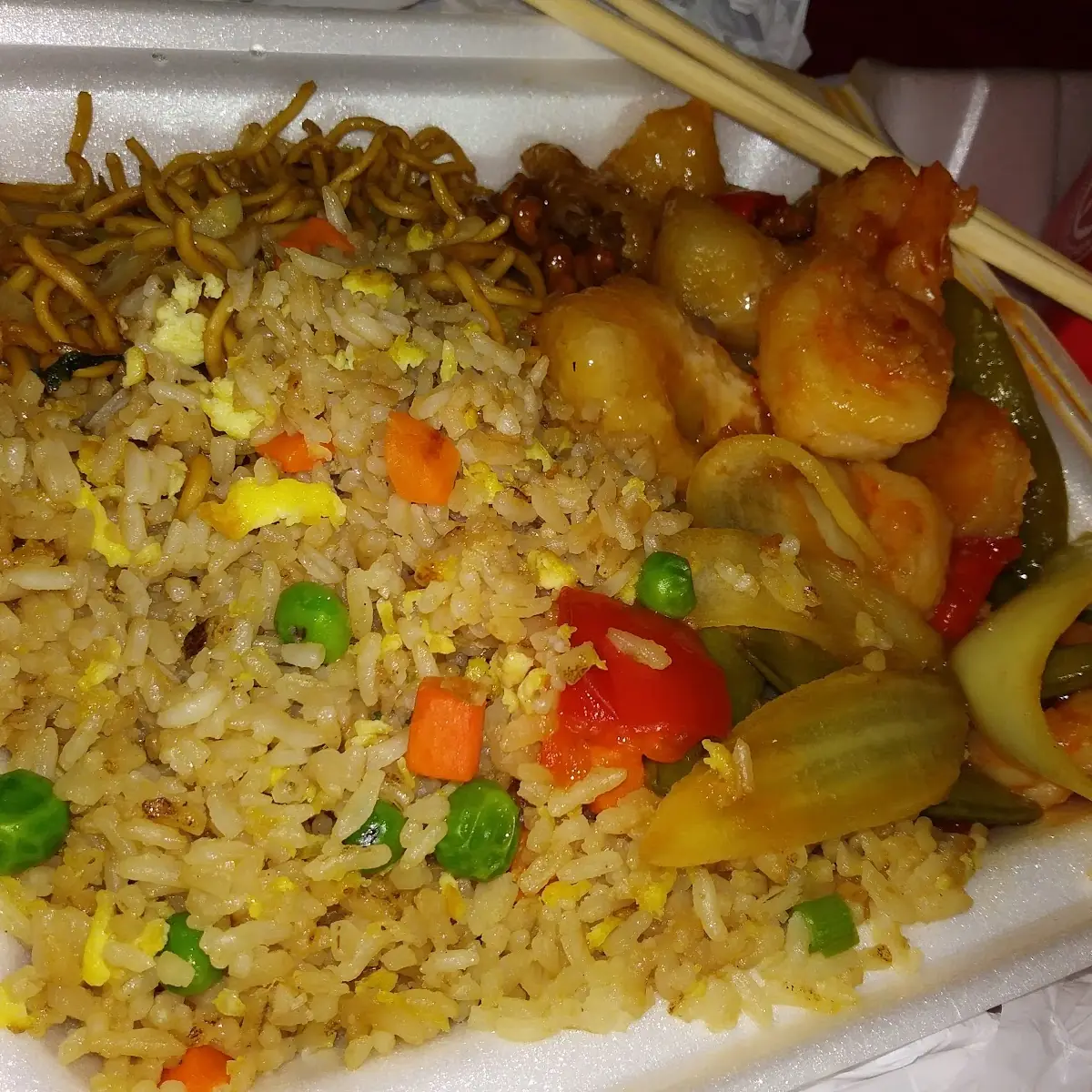 Shrimp with Snow Peas