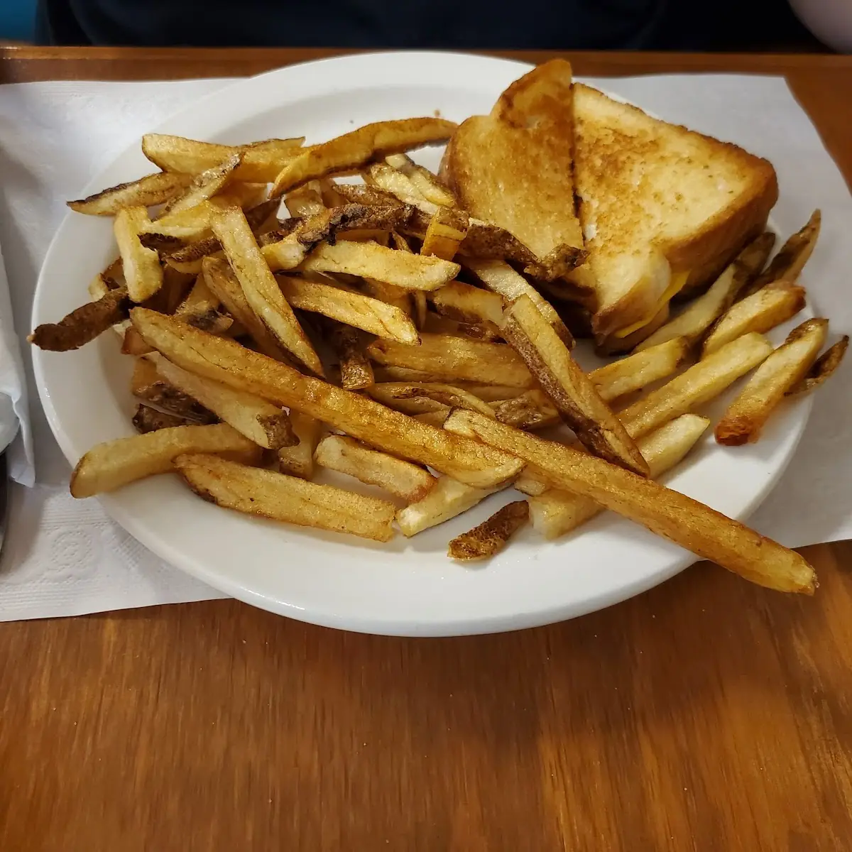 Grilled Cheese and Fries