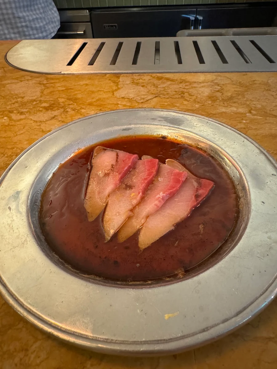 Hamachi Crudo