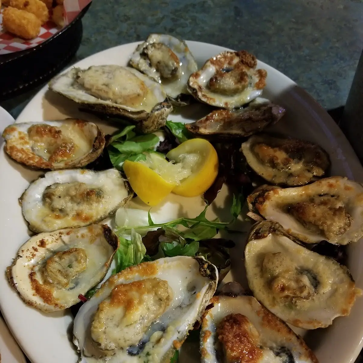 Raw Oysters Shrimp Cocktail