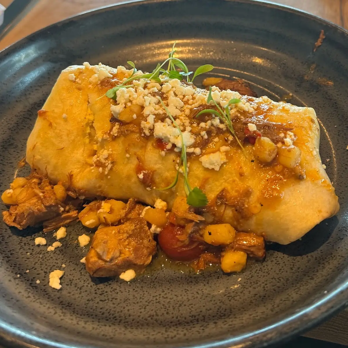 Green Chile Breakfast Burrito