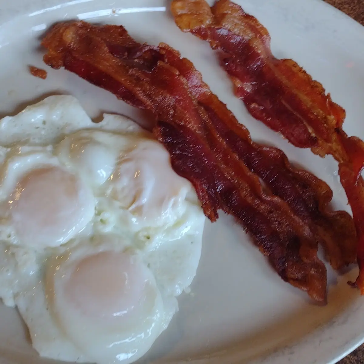 Bacon & Egg Plate