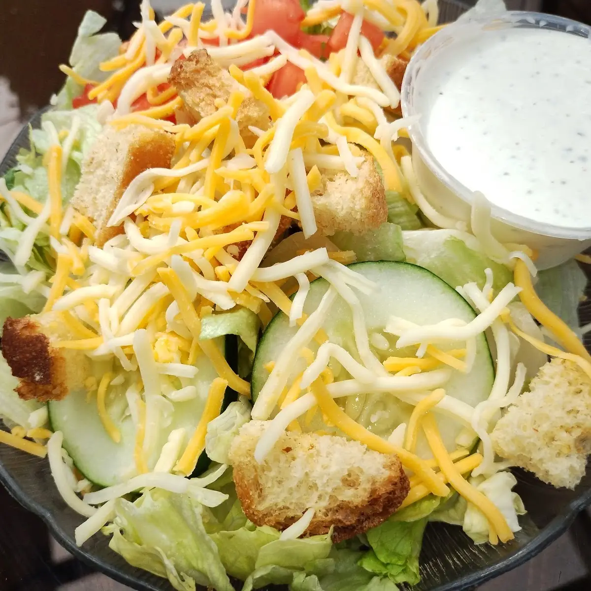 House Salad & Dinner Caesar Salad